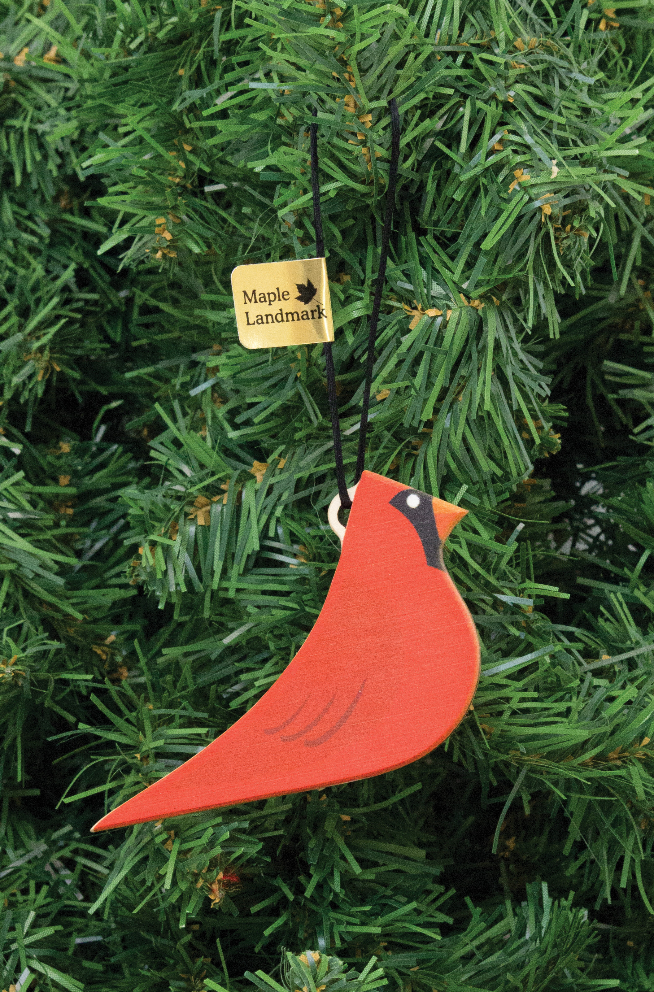 Cardinal Maple Cardinal Ornament — Maple Landmark