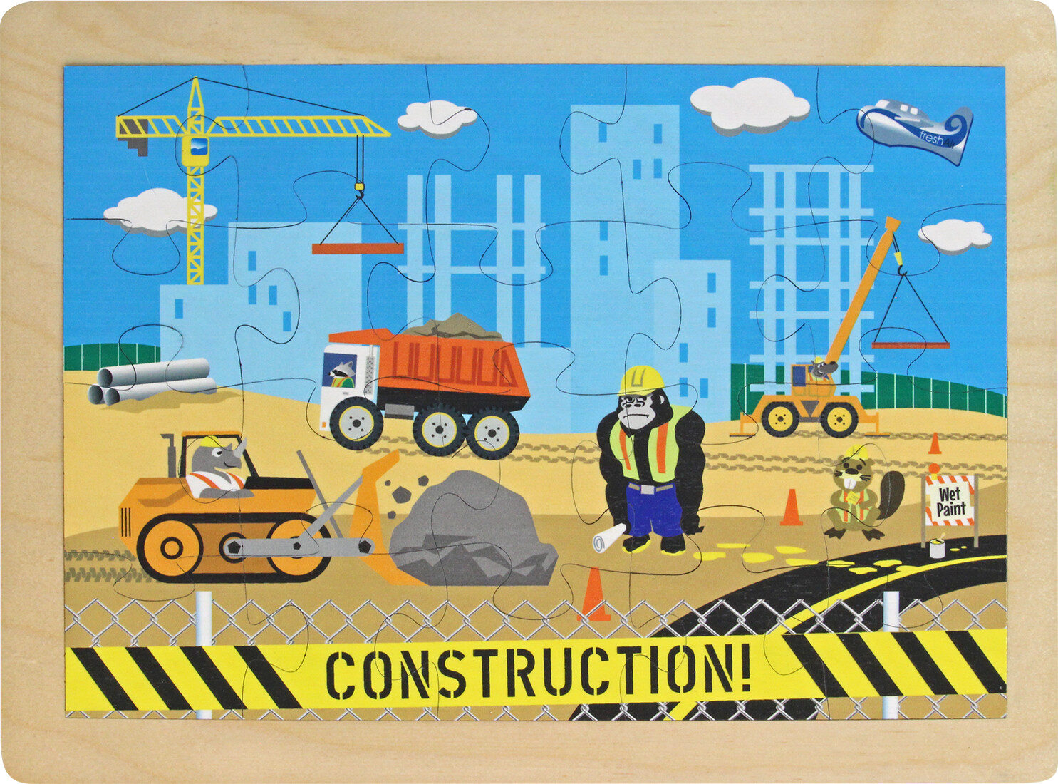 Construction Puzzle — Maple Landmark